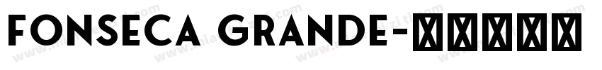 Fonseca Grande字体转换